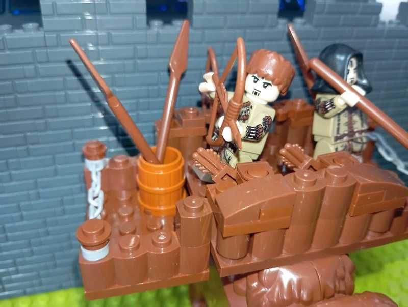 Zestaw + Gratis! MOC Mumakil +2 Figurki Haradrim 56pcs LOTR Hobbit lor