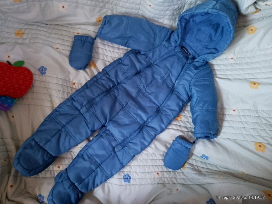 Комбінезон, куртка зимова розмір  80