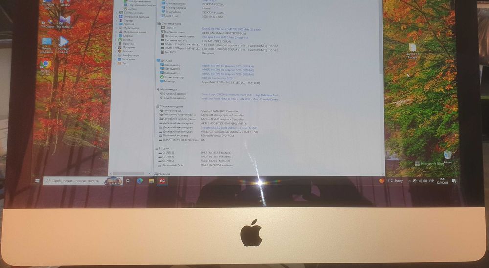 Моноблок Apple iMac 21,5″ Late 2013 / Core i5 / 8 ГБ / HDD 1 ТБ