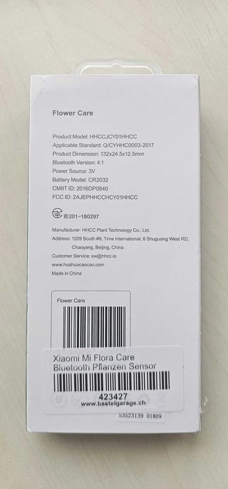 Xiaomi Flower Care Sensor para cuidados com plantas