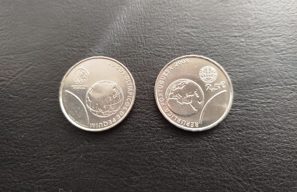 Moedas de 2,5€ Jogos Olímpicos de Pequim  (2008)
