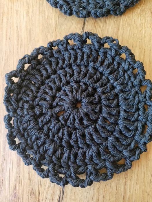 Podkładki pod kubek ze sznurka handMade