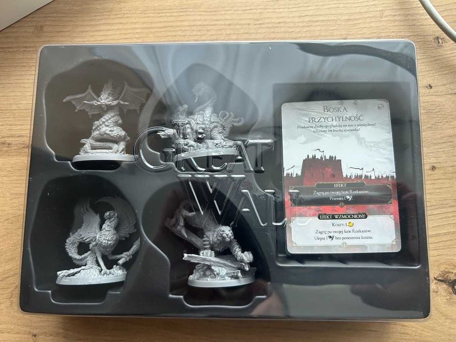 Gra planszowa, Great Wall, Wielki Mur, Edycja Kickstarter, z figurkami