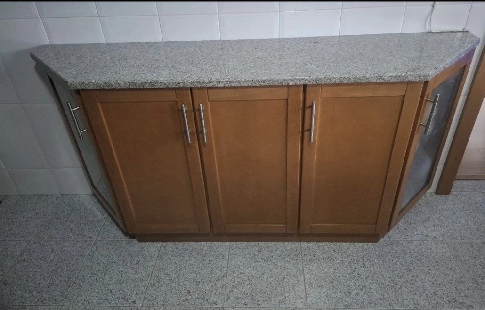 Movel de apoio na cozinha
