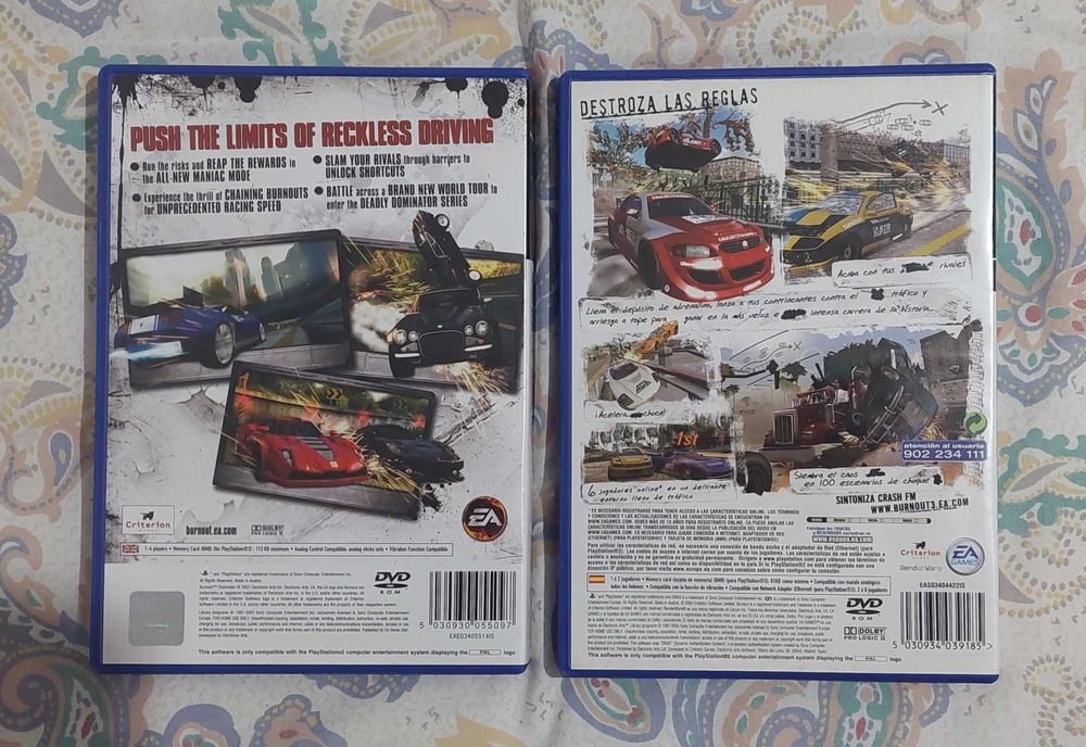 (Ps2) Jogos Burnout