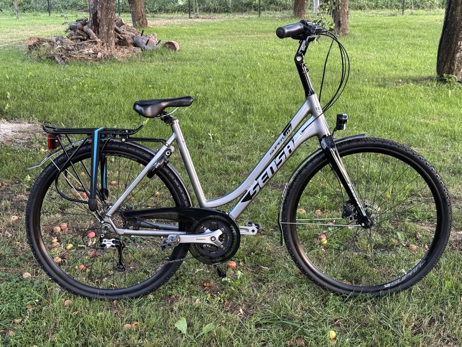 Trekkingowa Sensa SuperLite, Alu-Carbon, Deore XT, 28", Tarcze