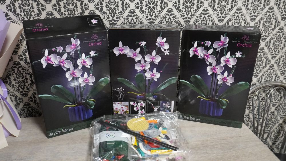 Квіти Орхідея Лего Нове