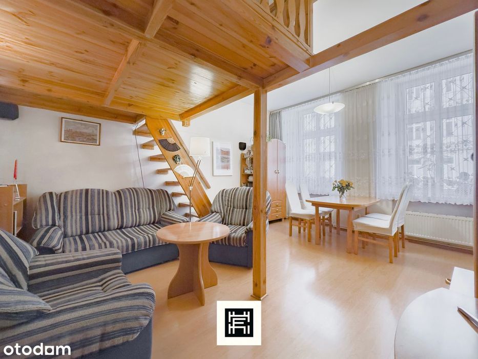 4pok. z antresolami 72 m²||Nadodrze świetna lokalizacja ul. Słowiańska