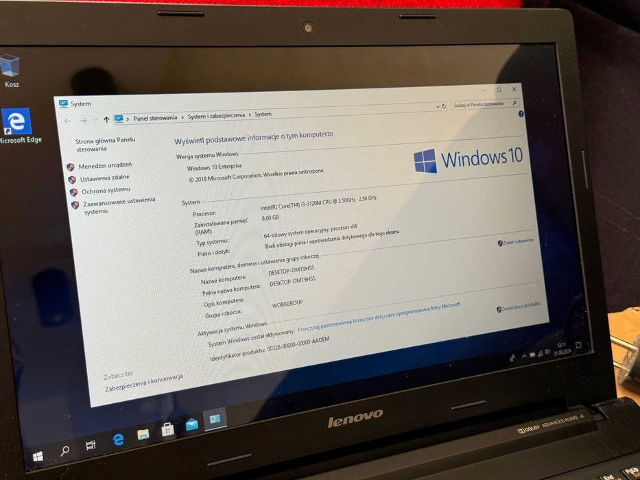 Laptop Lenovo G500s Intel i3 2.50Ghz 8GB RAM 512GB SSD Win10 GeForce