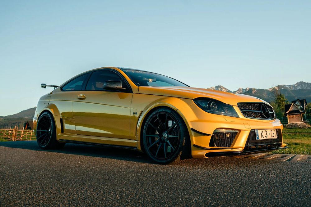 Mercedes-Benz Klasa C Mercedes-Benz C63 AMG Coupe Performance Package – Black Series Look