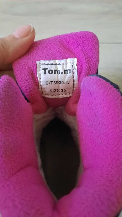 Сапоги зимові для дівчинки