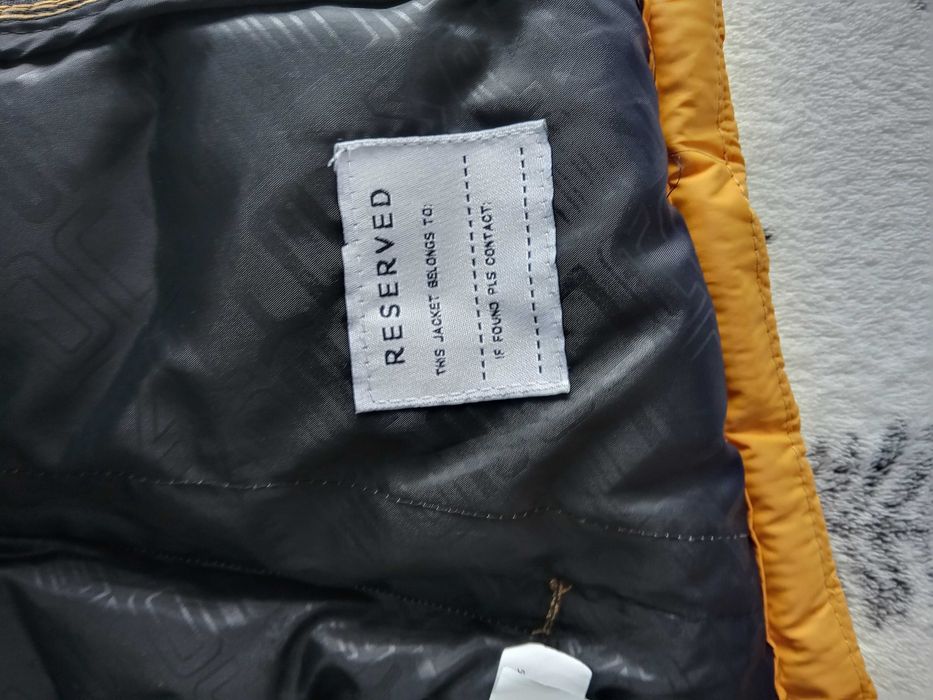 Bezrękawnik, kolor żółty  , stan SUPER, rozm. 128 RESERVED