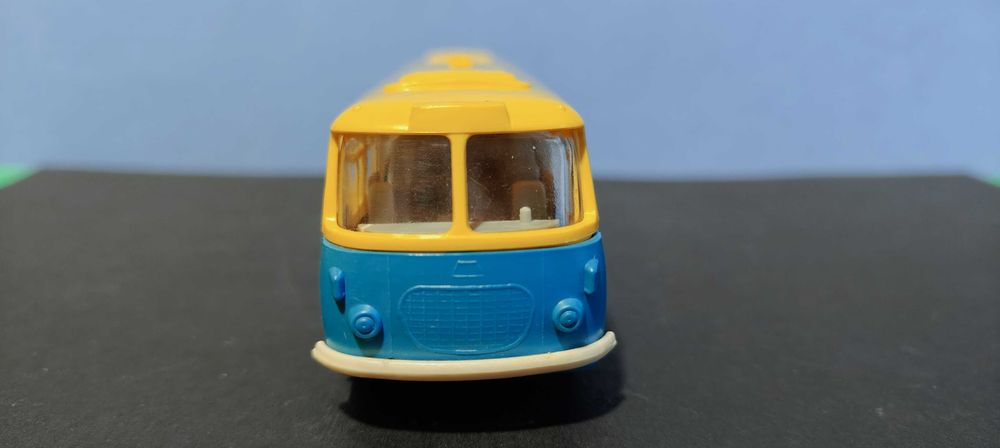 Zabawka PRL Autobus miejski JELCZ MEX 272 ruch 1:72