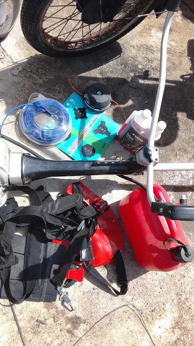 Roçadora completa com kit