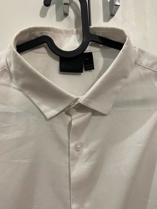 Biała koszula męska Skopes z Zalando 17" XL kołnierzyk 43cm jak Nowa