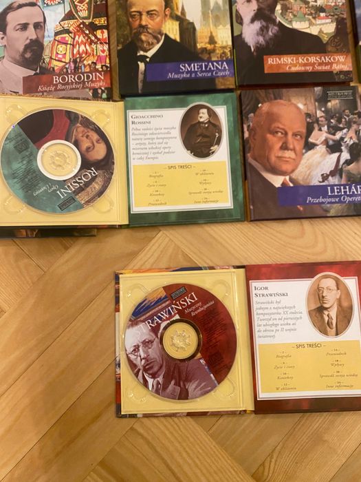 Komplet 16 płyt CD muzyka klasyczna