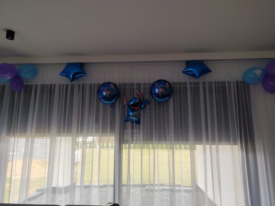 Figurka i balony Stich