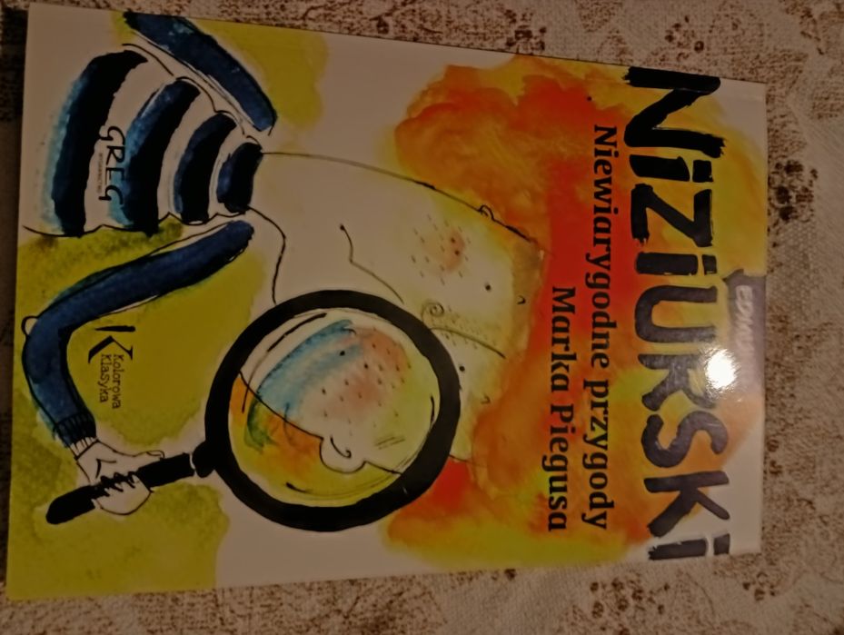 Książka E.Niziurski Niewiarygodne przygody Marka Piegusa