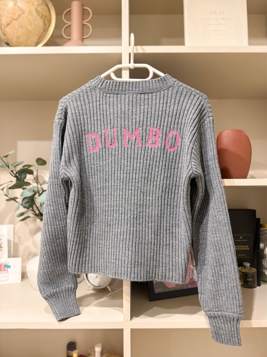 Sweter Zara z napisem na plecach