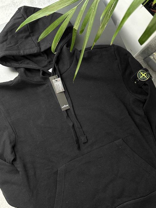 Стон Айленд Толстовка — Худи Stone Island Черное