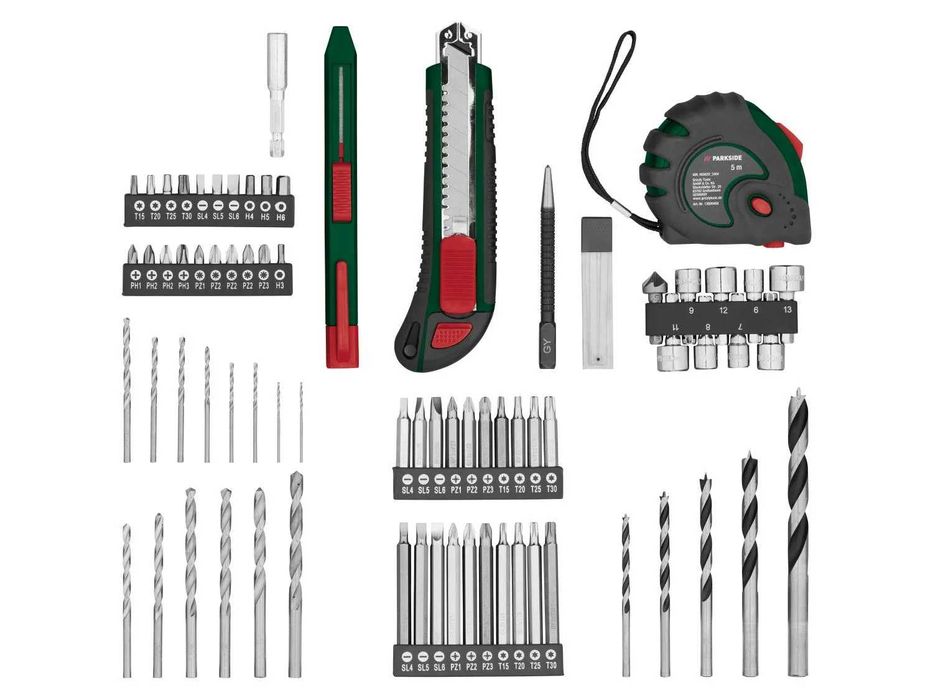 KIT Parafusadora 20V Parkside