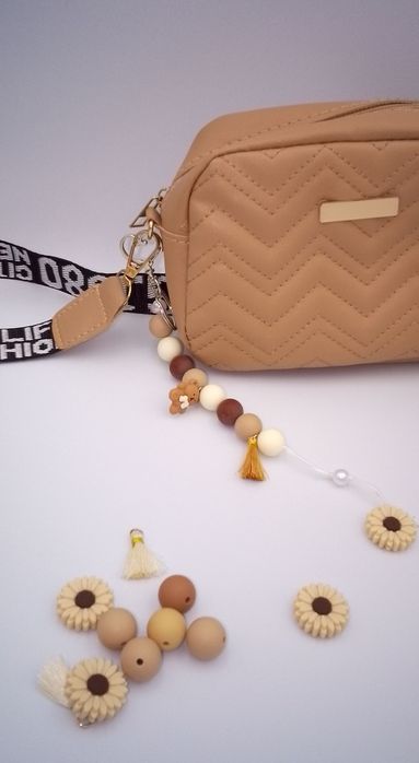 Breloczek handmade z koralików – serce