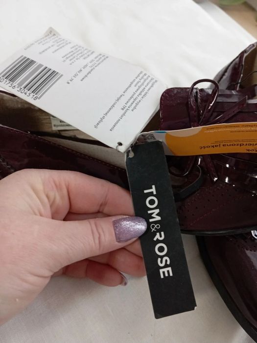 Buty damskie baleriny 37 nowe z metką