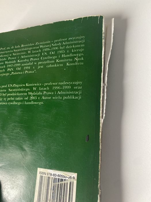 Prawo Cywilne część ogólna - Ziemianin, Kuniewicz