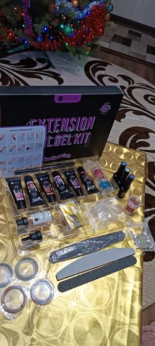 Новый набор для наращивания и дизайна ногтей