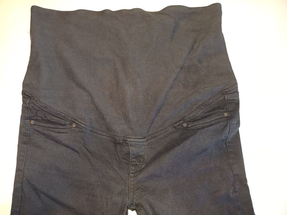 Czarne spodnie ciążowe H&M r. 40/42