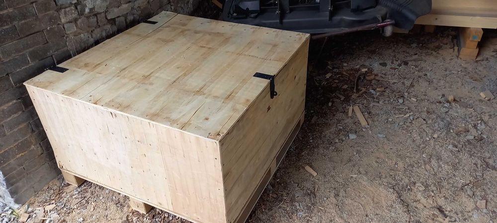 skrzynio palety 110x110x110 sklejka 1 cm