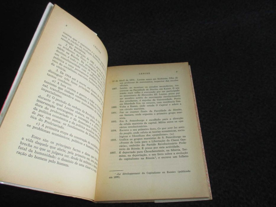 Livro Lenine Roger Garaudy 2ª edição 1969