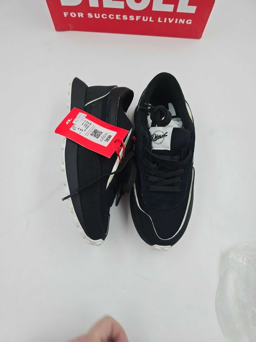 Sneakersy czarne sportowe DIESEL S-RAER LC R.37 DI532W