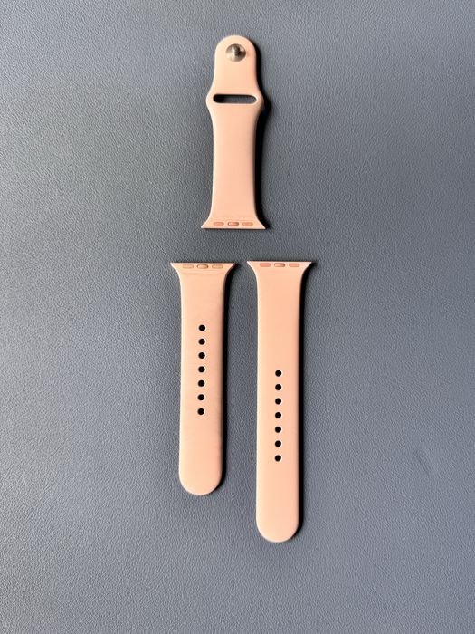 Bracelete desportiva rosa 40 mm - S/M