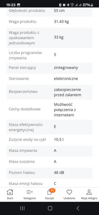 Zmywarka do naczyń