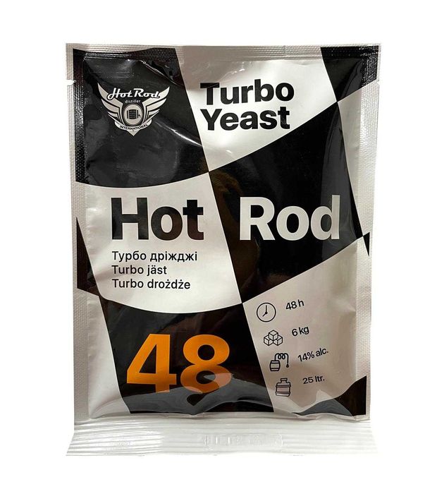 Турбо-дріжджі для домашнього самогону — Hot Rod та Первак
