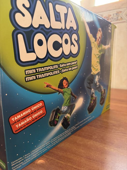 Brinquedo Salta Loucos novo nunca usado