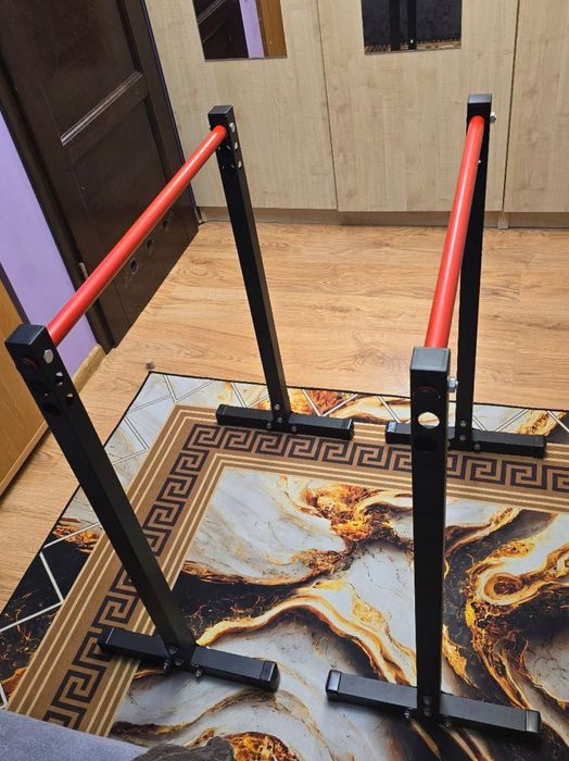 Бруси стаціонарні для дому K-Sport KSH025/2 Брусья напольные домашние