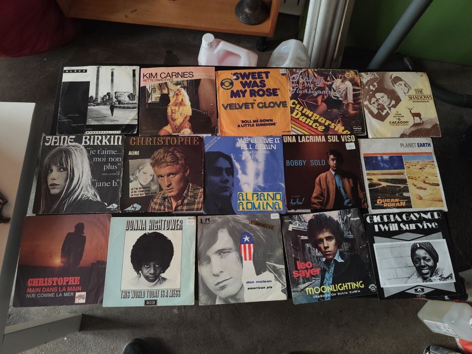 Discos de vinil single o preço é por tudo