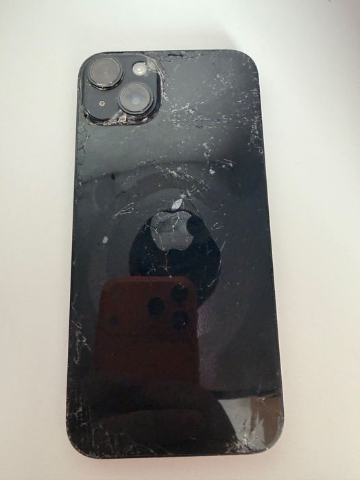 iPhone 14 Plus 128 GB Czarny (Midnight) w pełni sprawny technicznie, do naprawy wizualnej