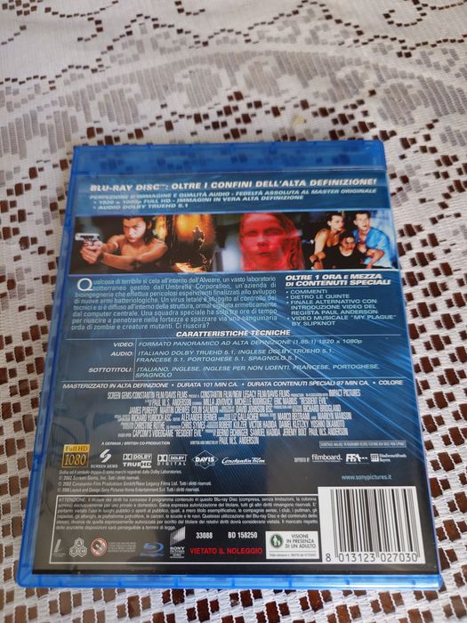 Resident Evil 1 BLU Ray
