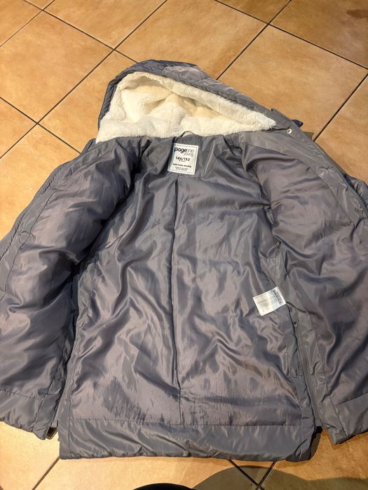 Płaszcz kurtka zimowa dziewczęca 146/152 10 / 12 lat