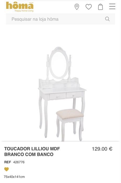 Toucador lilliou homa