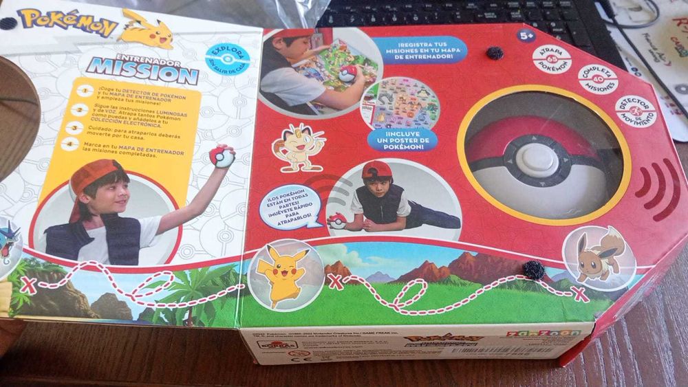 Jogo Interativo Pokémon Trainer Mission Eletrónico