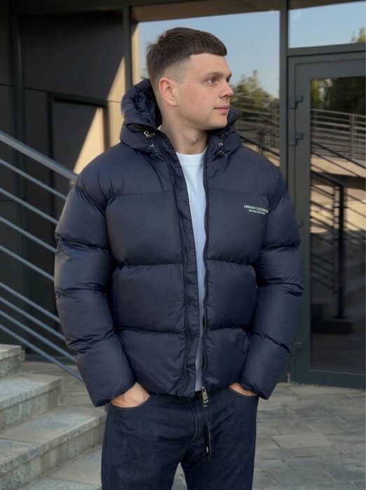 Пуховик Armani Exchange, AX куртка зимова Армани