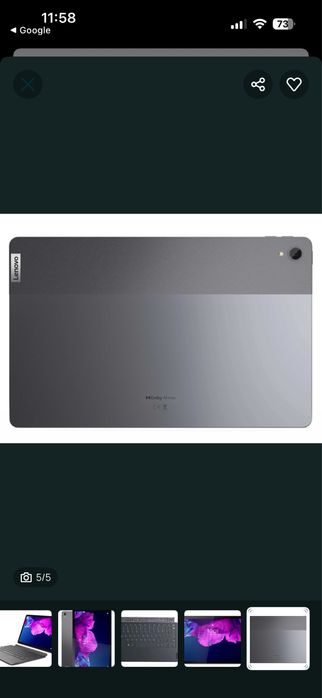 Lenovo tab p11+ klawiatura