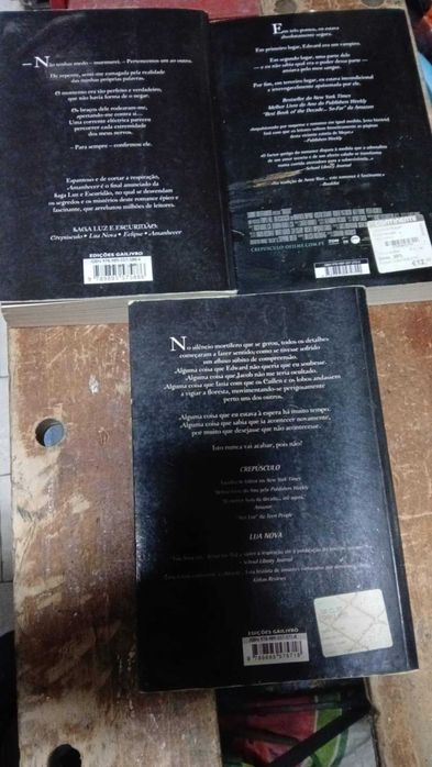 Saga Luz e escuridão 3 livros