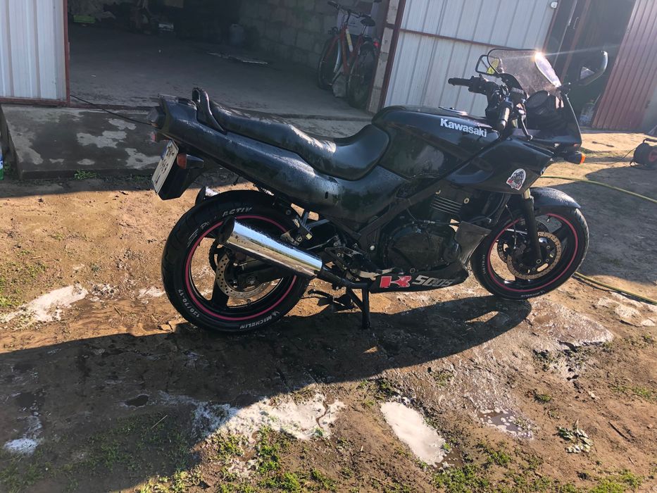 Мотоцикл Каласакі 500 куб