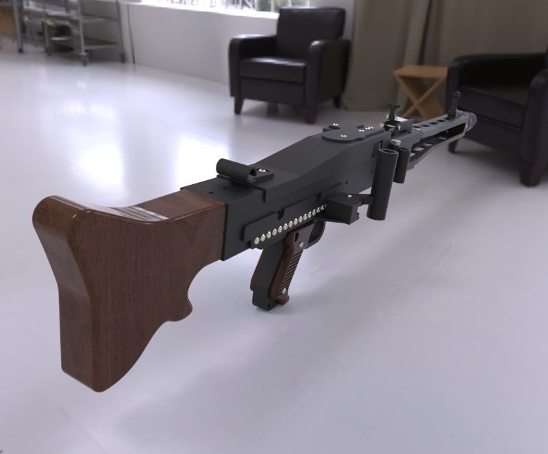 Макет кулемета MG42 у масштабі 1:1