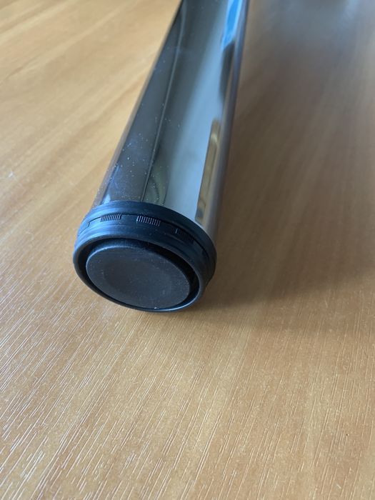 Металева ніжка для стола 820*60 верхне кріплення, хром